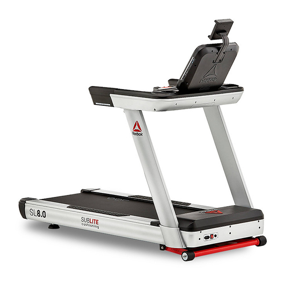 reebok z7 run treadmill manual