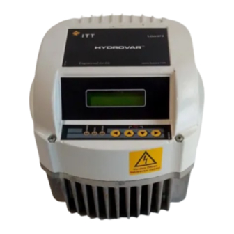 ITT Hydrovar HV4.040 Mounting Instruction