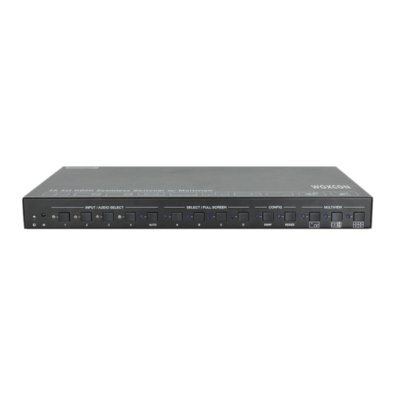 Woxcon SCU41-MV Manuals