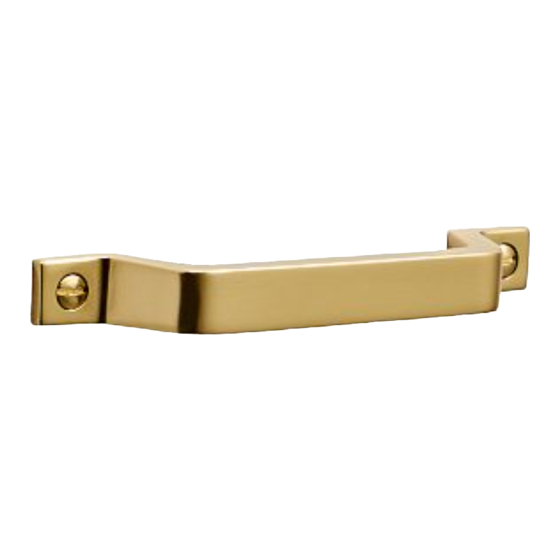 Williams-Sonoma TABOR KNOB Assembly Instructions