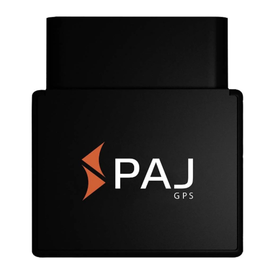 PAJ GPS CAR OBD Finder 4G Quick Start