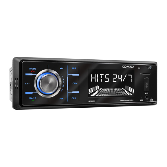 Xomax XM-RD263 User Manual