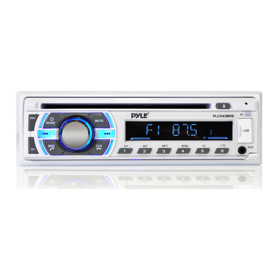 Pyle PLCD43MRB User Manual