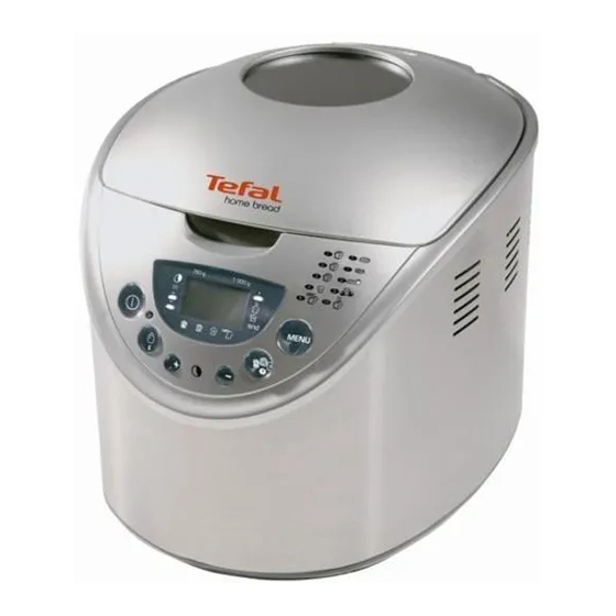 TEFAL Home Bread Manuals