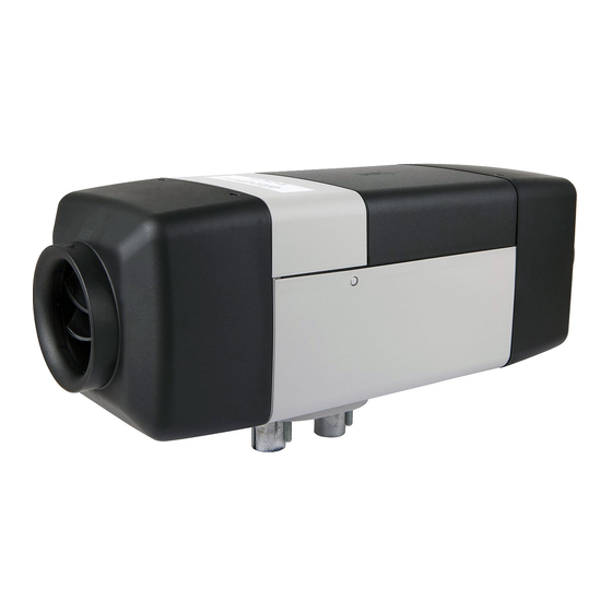 Webasto Air Top 3500 ST Operating Instructions