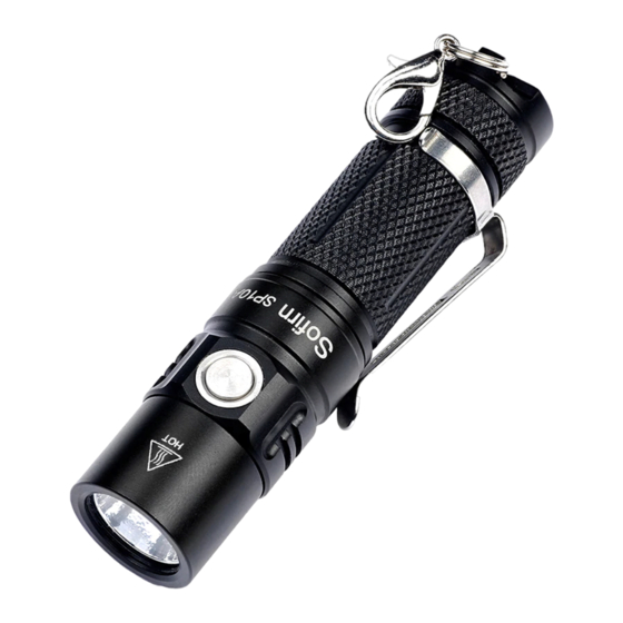 Sofirn SP10 Pro Manual