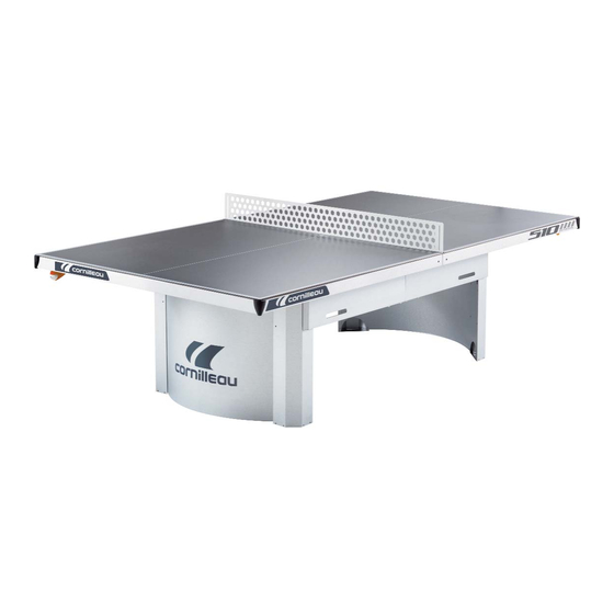 User Manuals: Cornilleau PRO 510 OUTDOOR Table Tennis