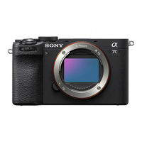 Sony ILCE7CM2/B Manual