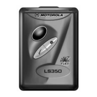 Motorola LS350 User Manual