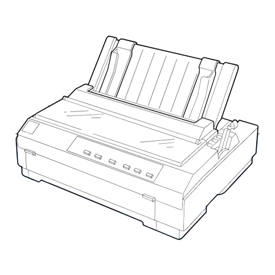 Epson LQ-570e User Manual