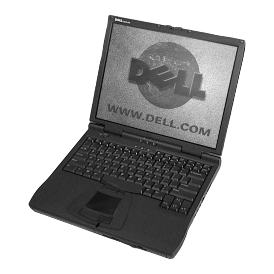 Dell Latitude CPt S Service Manual