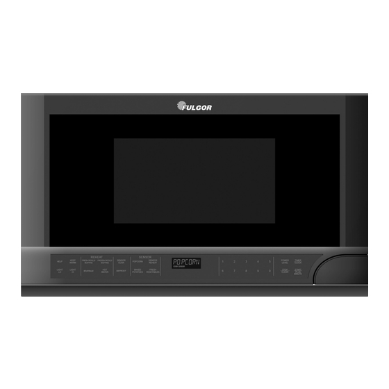 FULGOR MWOC324A1ABL Installation Manual