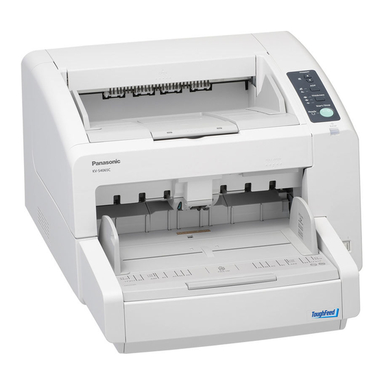 Panasonic KV-S4085CL Operating Manual
