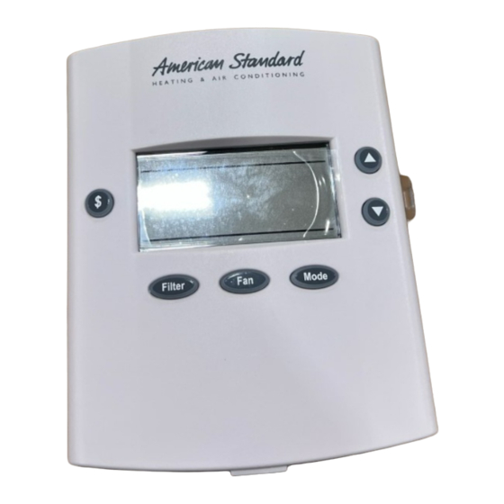 American Standard ACONT200AN11AA Installer's Manual