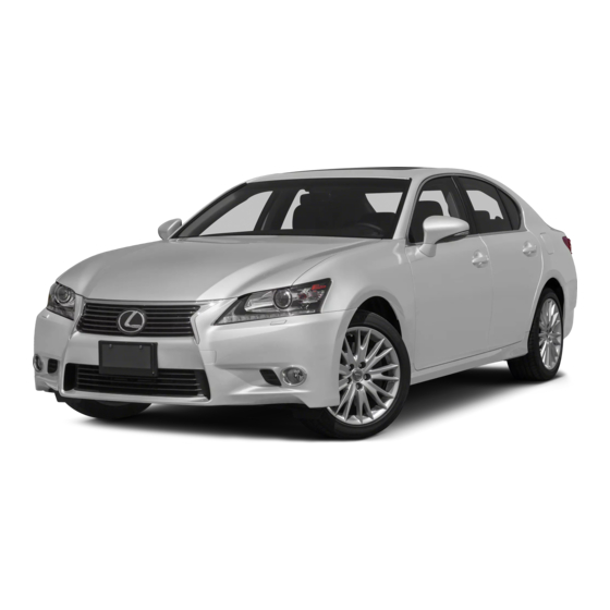 Lexus GS 350 Owner's Manual
