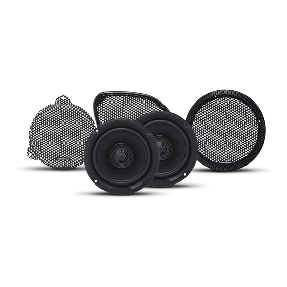 Rockford Fosgate TMS65 Installation & Operation Manual