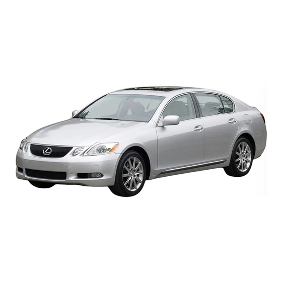 Lexus GS 350 Owner's Manual