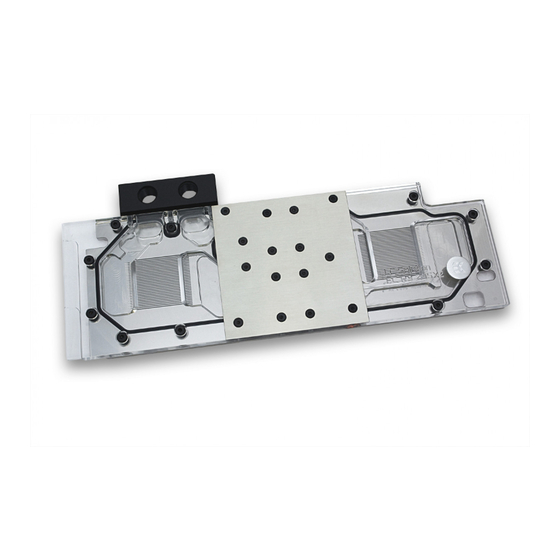 ekwb EK-FC R9-295X2 Installation And Mounting Manual