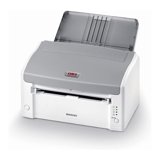 Oki B2200 Maintenance Manual