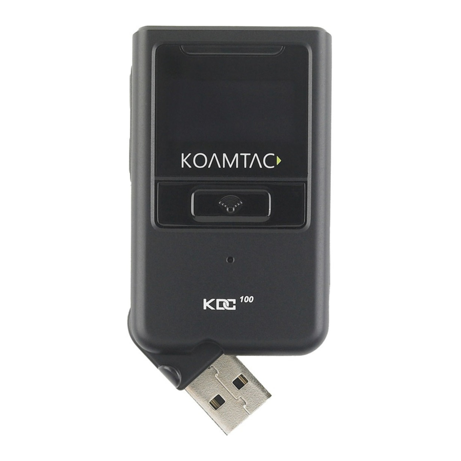 KoamTac KDC100M Mini-Manual