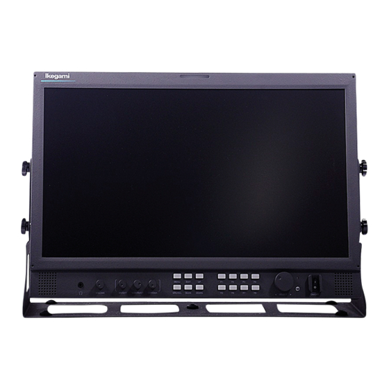 Ikegami HLE-1853G Operation Manual