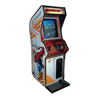 Konami OVER DRIVE Operator's Manual