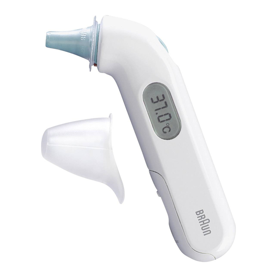 Braun ThermoScan 3 Manual