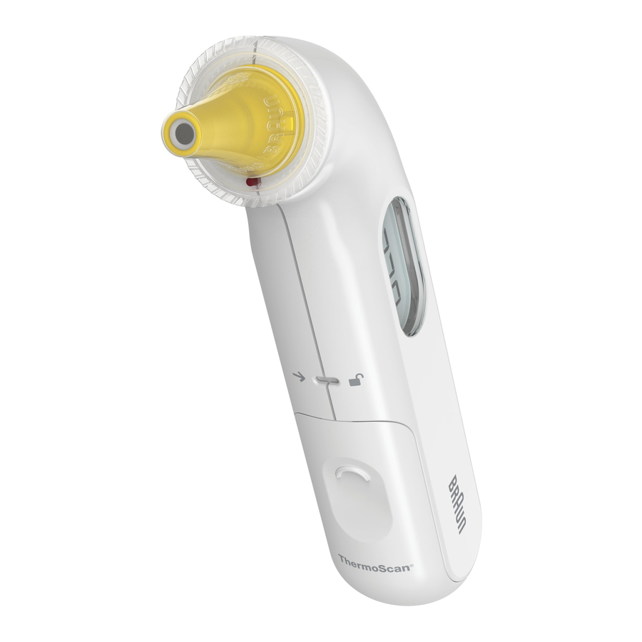 Braun ThermoScan 3, IRT3030AU Manual