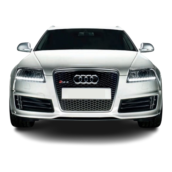 Audi RS 6 Pricing And Specification Manual