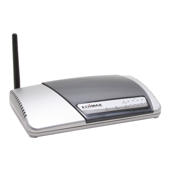 Edimax Wireless Broadband Router User Manual
