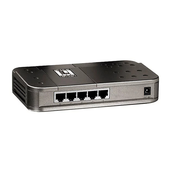 LevelOne GSW-0506 User Manual