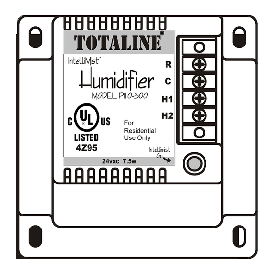 TOTALINE IntelliMist Owner's Manual