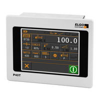 Elgo P40T-002 Series Operating Manual