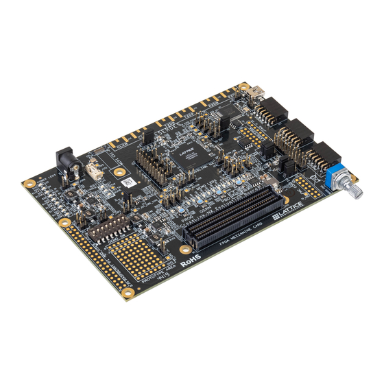 Lattice Semiconductor CrossLink Programming And Configuration Manual