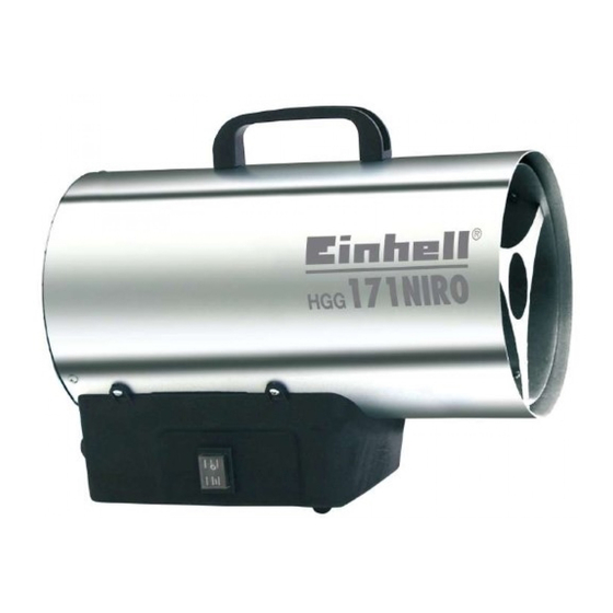 EINHELL HGG 110 NIRO Operating Manual