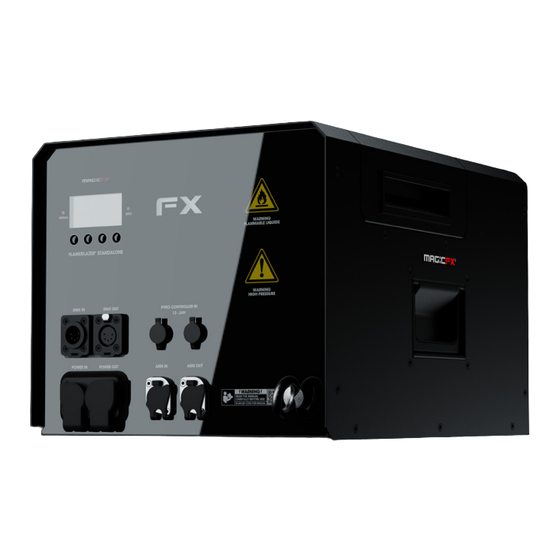 Magicfx FLAMEBLAZER User And Installation Manual