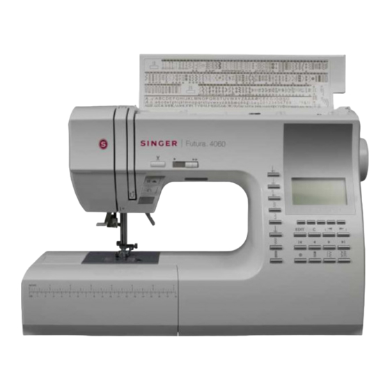 Singer 4060 Instruction Manual
