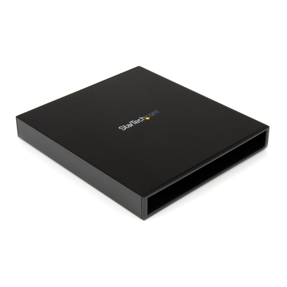 StarTech.com SLSODDU33B Quick Install Manual