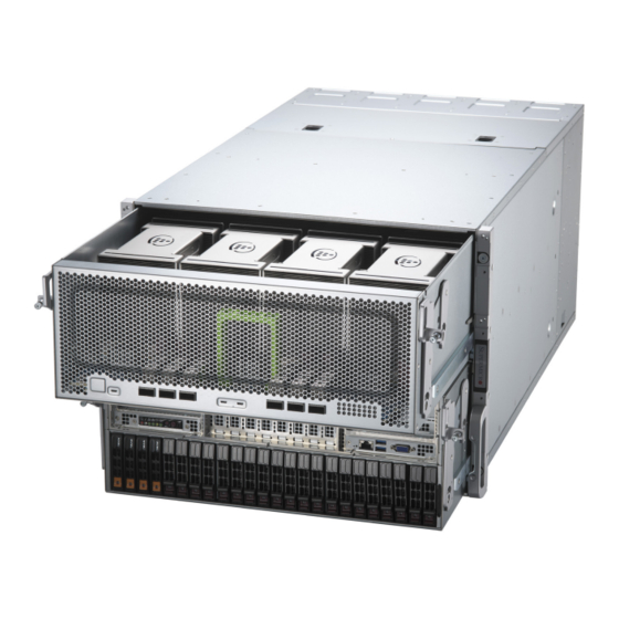 Supermicro SuperServer SYS-820GH-TNR2 Manuals