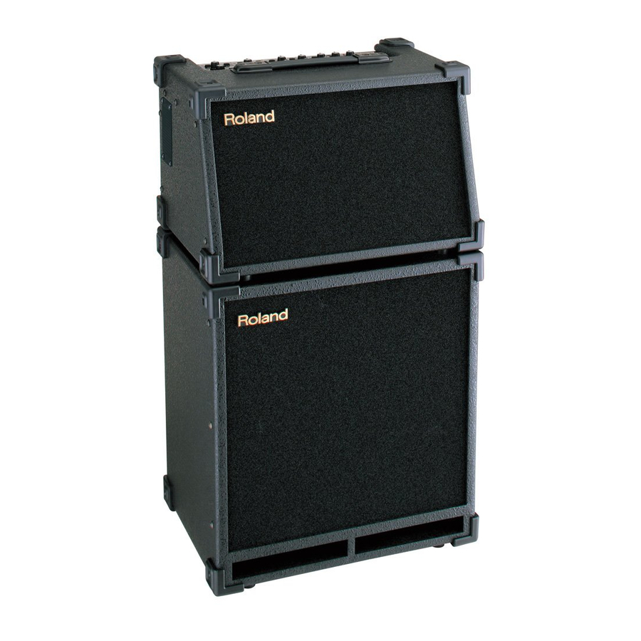 Roland SA-300 - Stage Amplifier Manual | ManualsLib