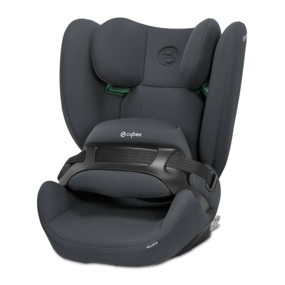 Cybex Silver PALLAS B i-SIZE User Manual