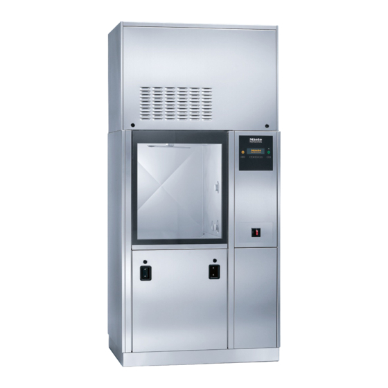 Miele professional PG 8528 Operating And Installation Instructions