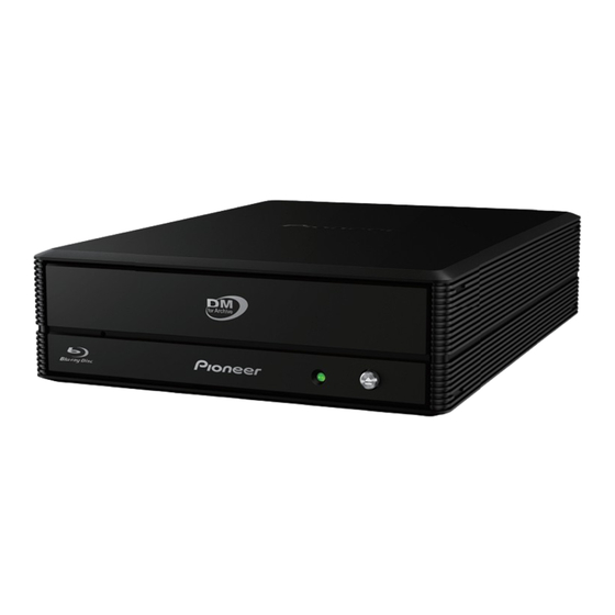 Pioneer BDR-WX01DME Manuals