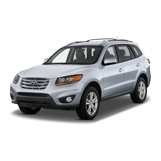 Hyundai SantaFe Owner's Manual