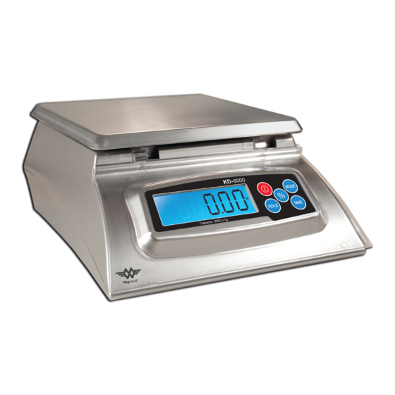 MyWeigh KD-8000 User Manual