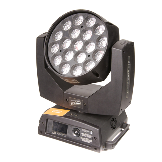 Clay Paky A.LEDA B-EYE K10 EASY Instruction Manual