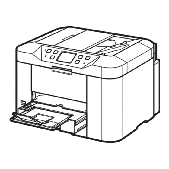 Canon MB5420 Getting Started