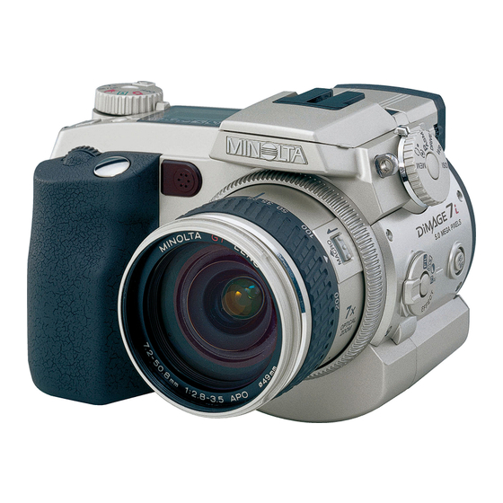 Minolta DiMAGE 7i Manual