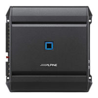 Alpine S-A32F Owner's Manual