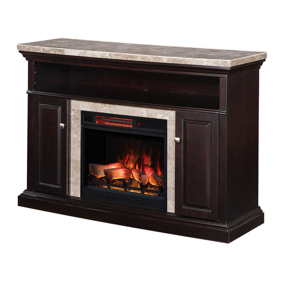 Twin-Star International WOOD FIREPLACE MANTEL 23MM1424 Manuals